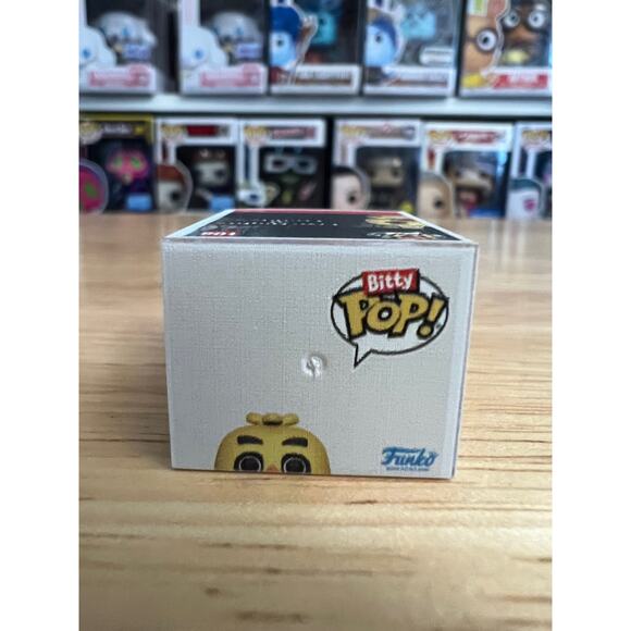 BITTY 1-INCH Chica the Chicken Five Nights Freddy's Funko Pop #108 5NAF Horror 5 - Picture 5 of 6